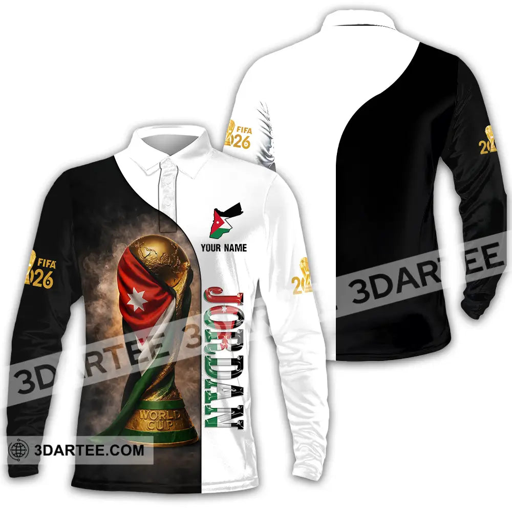 Unisex Shirt - Custom Jordan 3D Shirt Long Sleeve Polo / S T-shirt