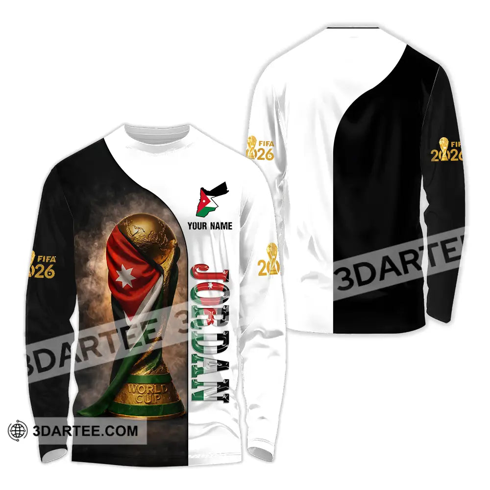 Unisex Shirt - Custom Jordan 3D Shirt Long Sleeve Shirt / S T-shirt