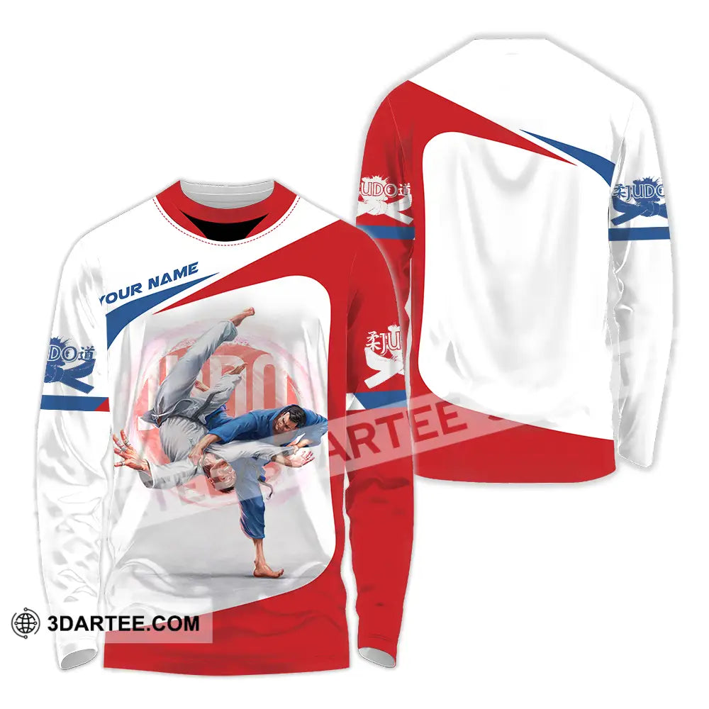 Unisex Shirt - Custom Judo 3D Shirt Long Sleeve Shirt / S T-shirt