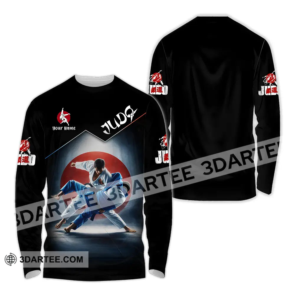 Unisex Shirt - Custom Judo 3D Shirt Long Sleeve Shirt / S T-shirt