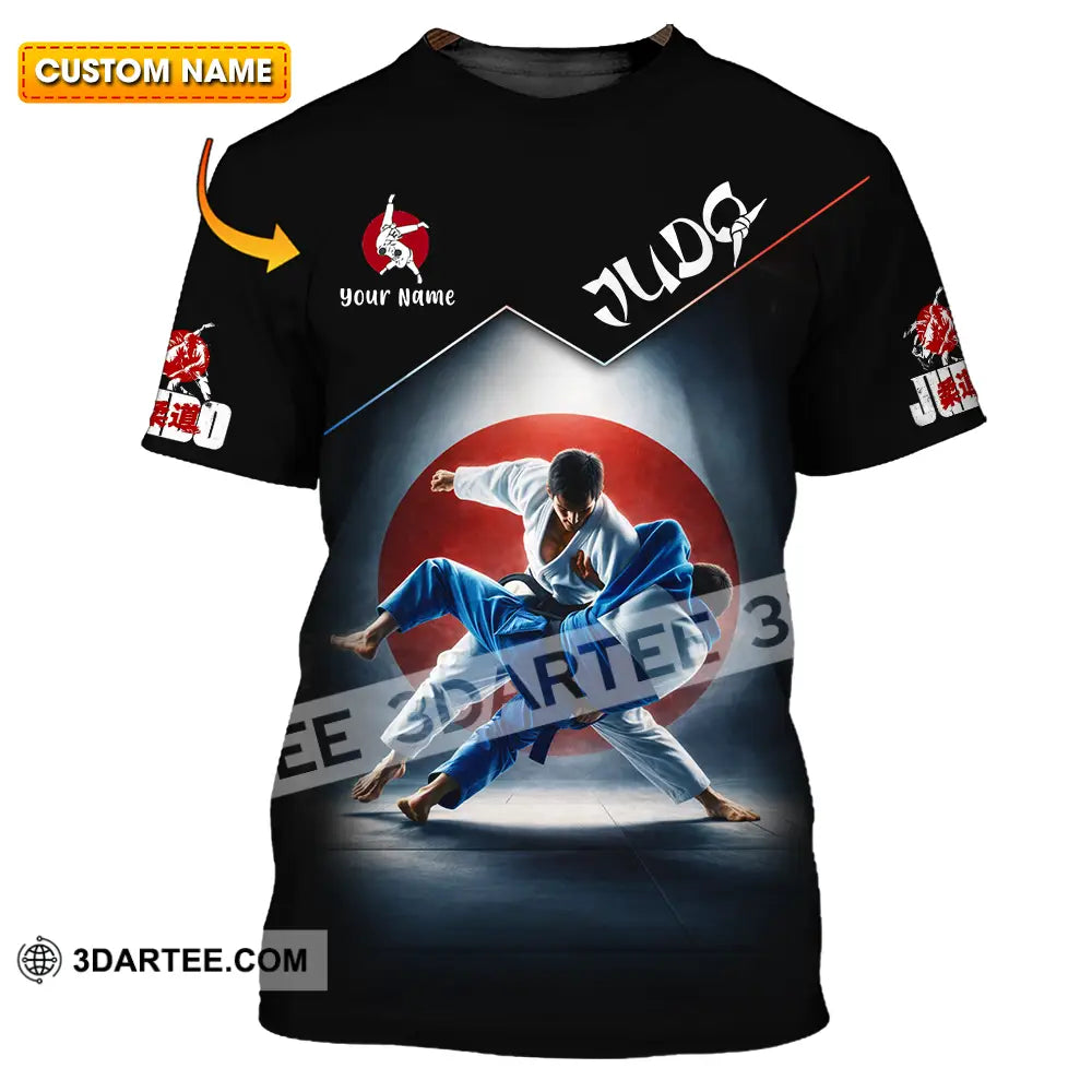 Unisex Shirt - Custom Judo 3D Shirt T-shirt