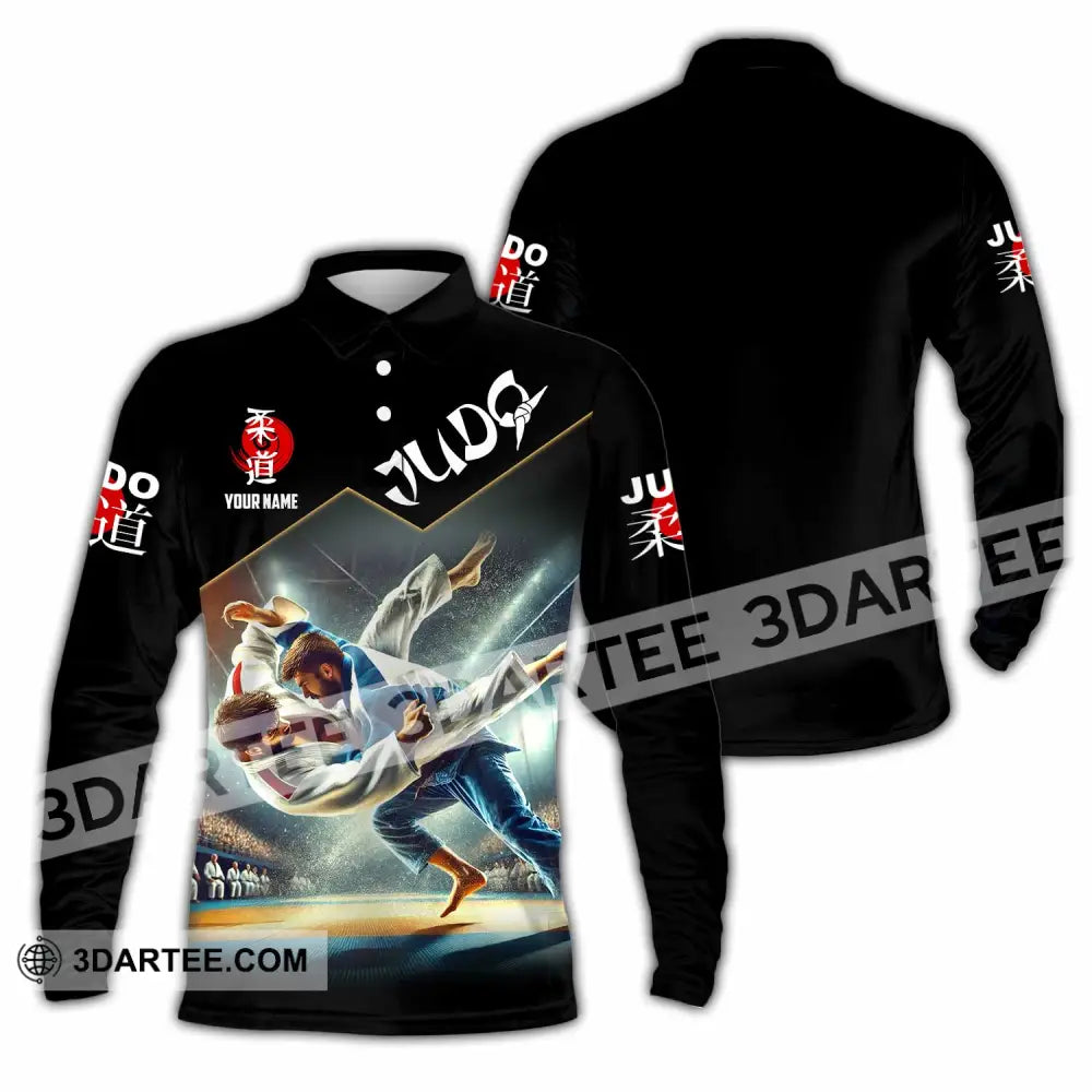 Unisex Shirt - Custom Judo Shirt Long Sleeve Polo / S T-shirt