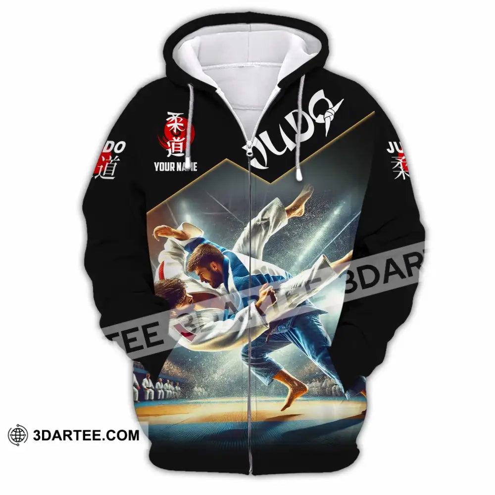 Unisex Shirt - Custom Judo Shirt Zipper Hoodie / S T-shirt