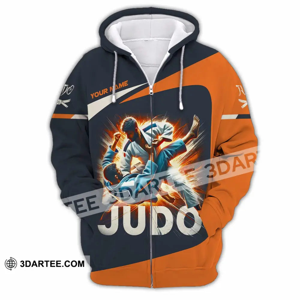 Unisex Shirt - Custom Judo Shirt Zipper Hoodie / S T-shirt