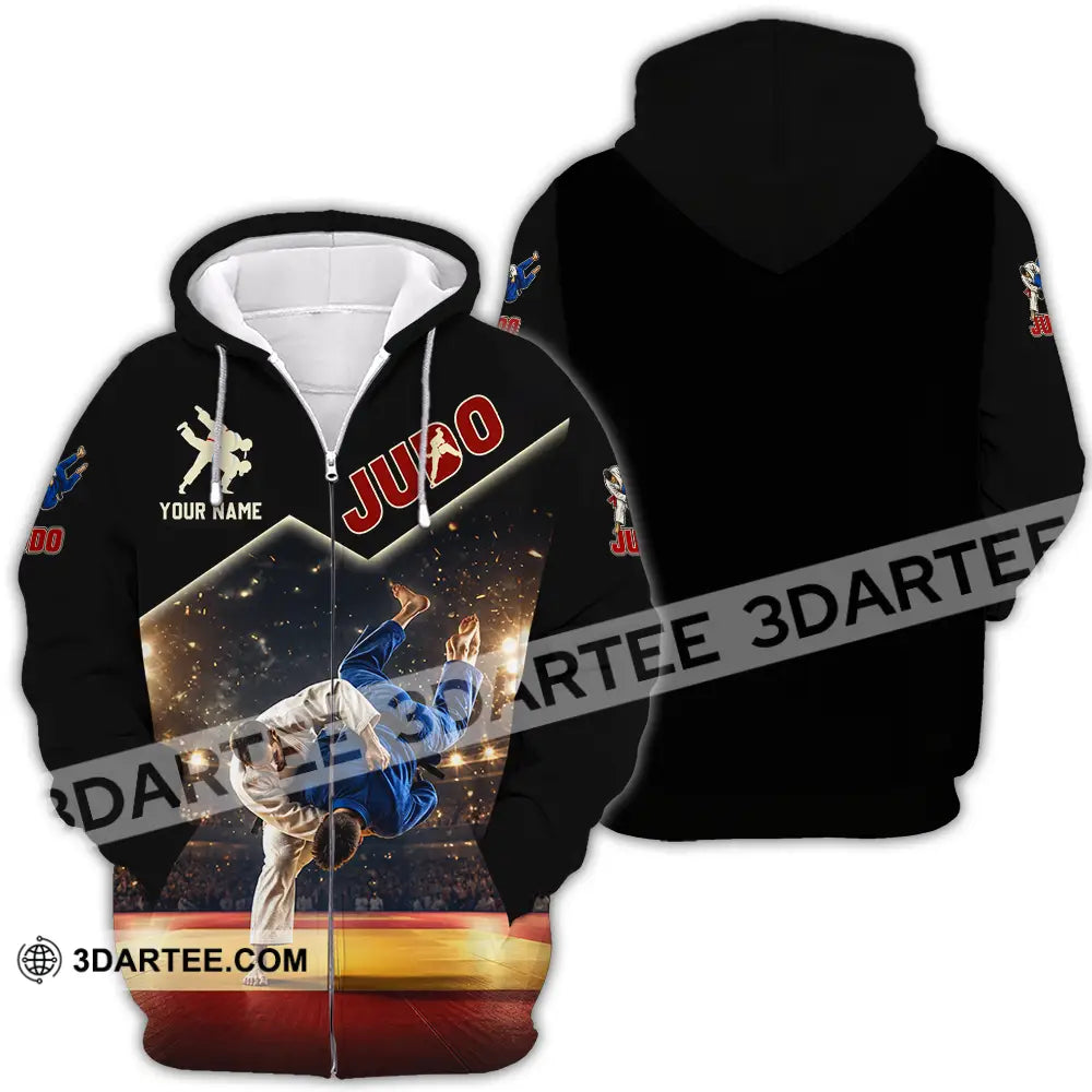 Unisex Shirt - Custom Judo Shirt - Zipper Hoodie / S - T-shirt