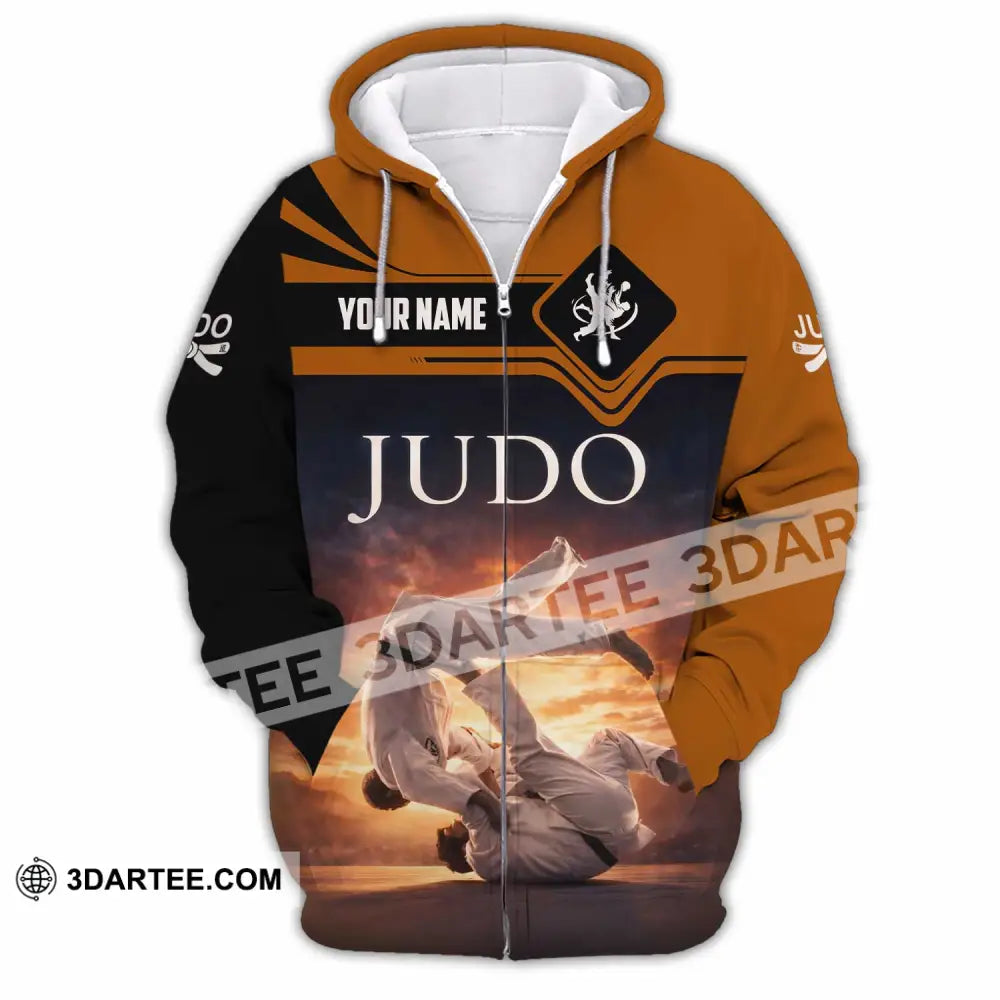 Unisex Shirt - Custom Judo Shirt - Zipper Hoodie / S - T-shirt