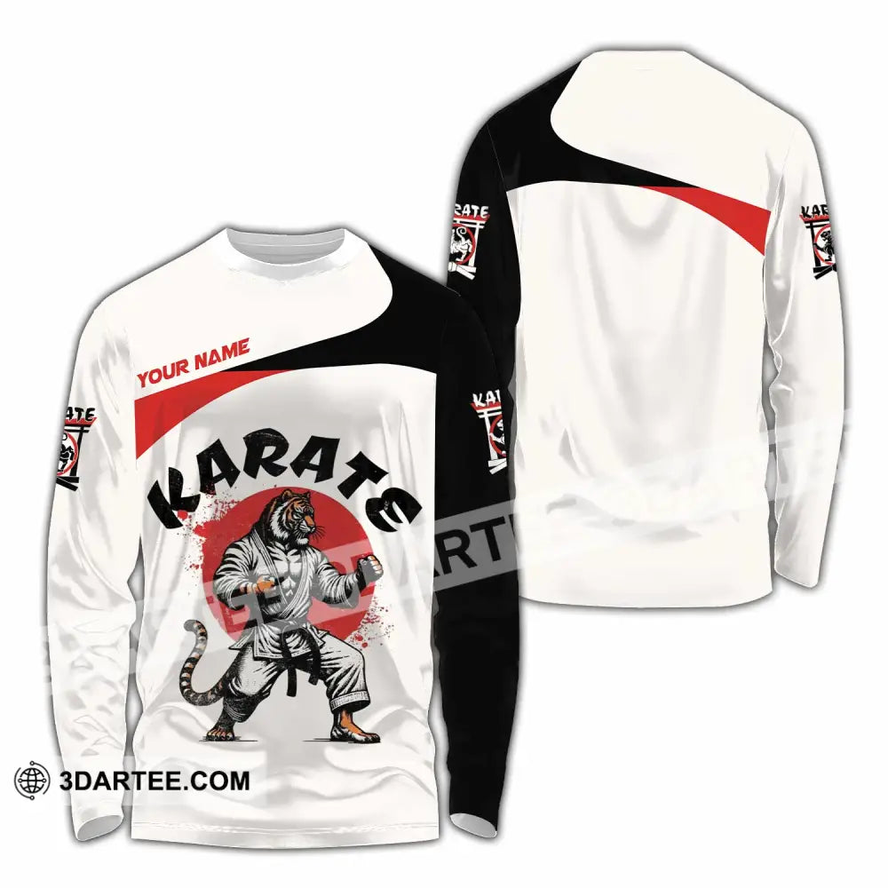 Unisex Shirt - Custom Karate Shirt Long Sleeve Shirt / S T-shirt