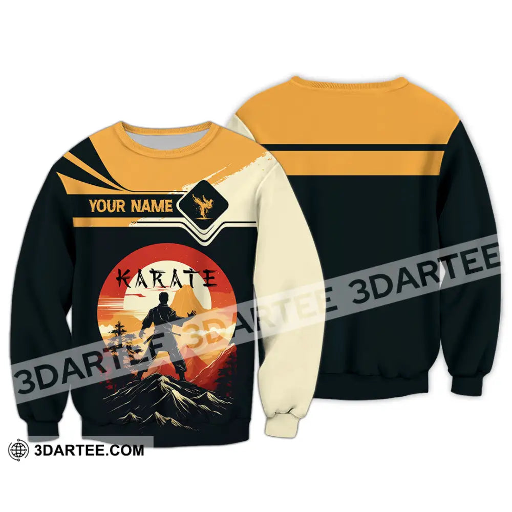 Unisex Shirt - Custom Karate Shirt Long Sleeve / S T-shirt