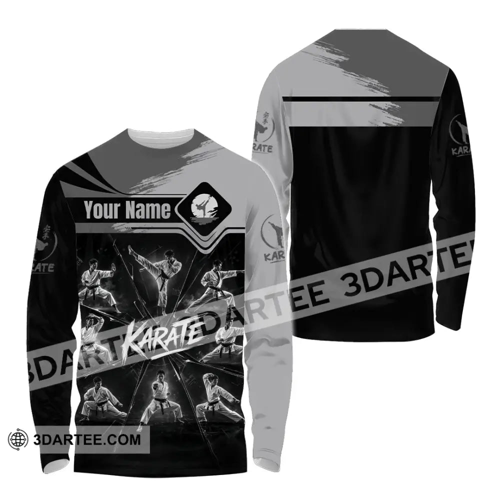 Unisex Shirt - Custom Karate Shirt - Long Sleeve Shirt / S - T-shirt