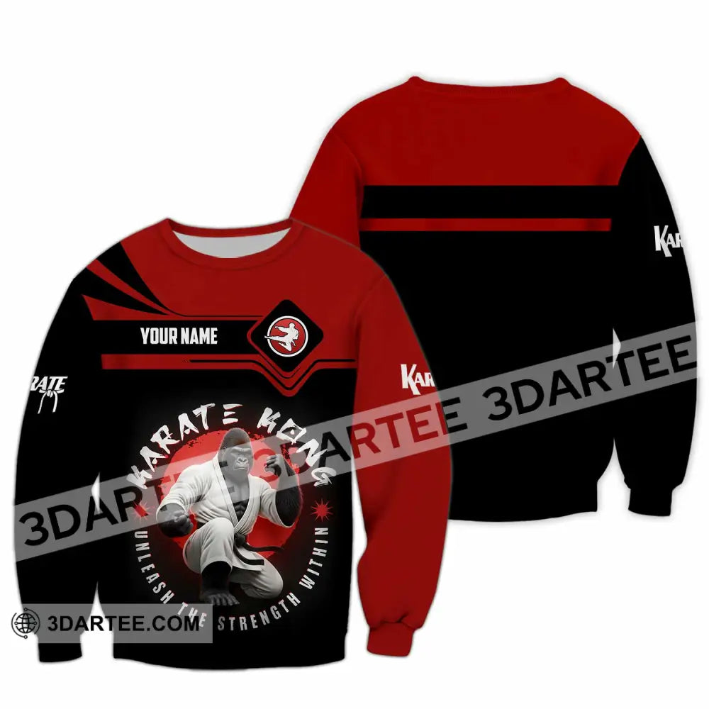 Unisex Shirt Custom Karate Shirt Long Sleeve / S T shirt