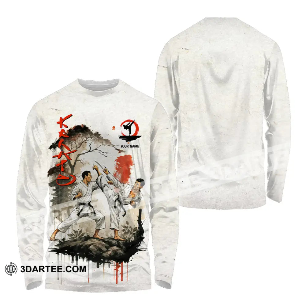 Unisex Shirt - Custom Karate Shirt Long Sleeve Shirt / S T-shirt
