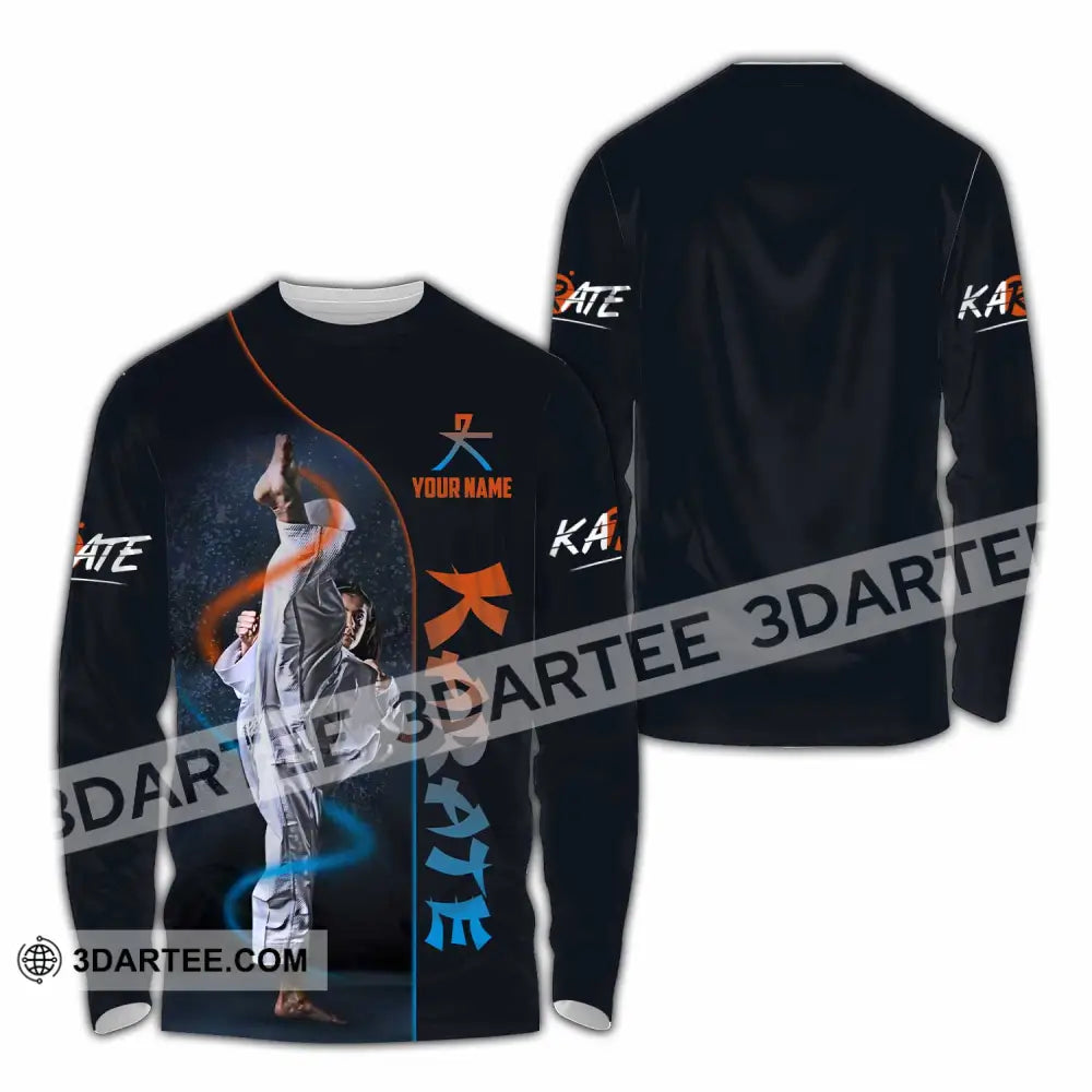 Unisex Shirt - Custom Karate Shirt Long Sleeve Shirt / S T-shirt