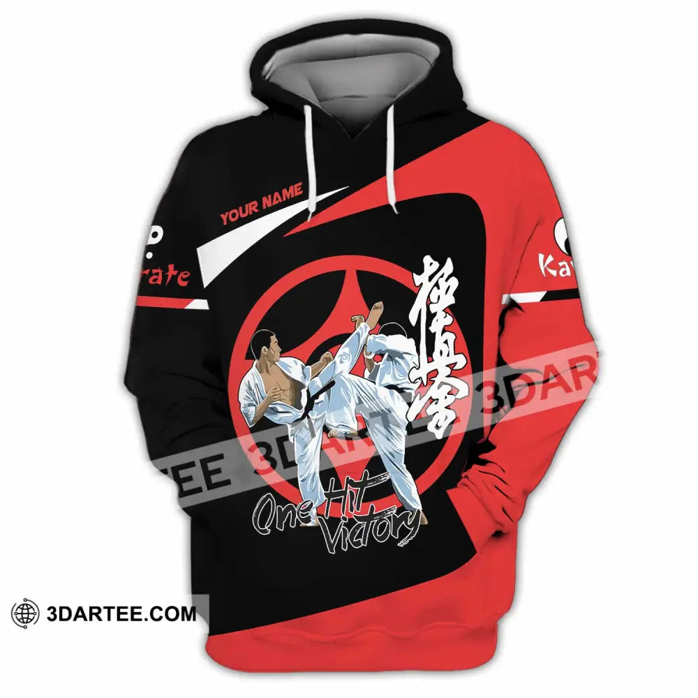 Unisex Shirt - Custom Karate One Hit Victory Shirt Hoodie / S T-shirt