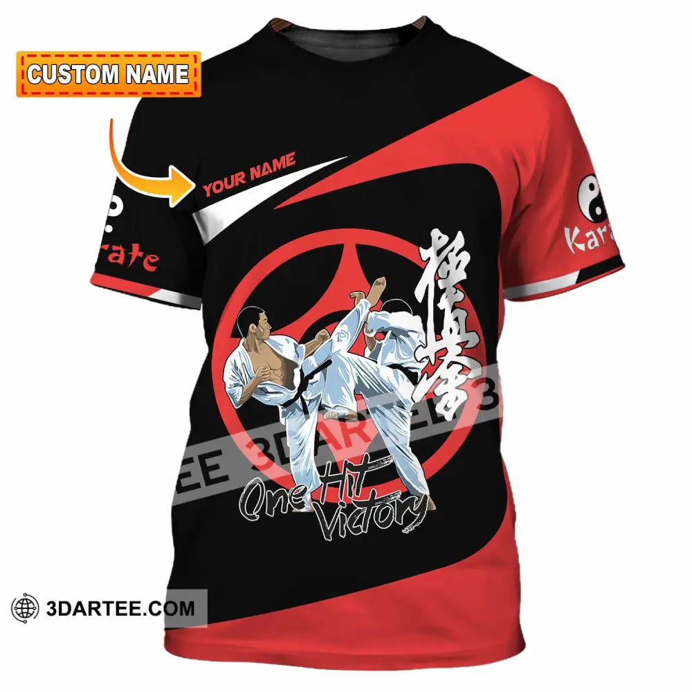 Unisex Shirt - Custom Karate One Hit Victory Shirt T-shirt
