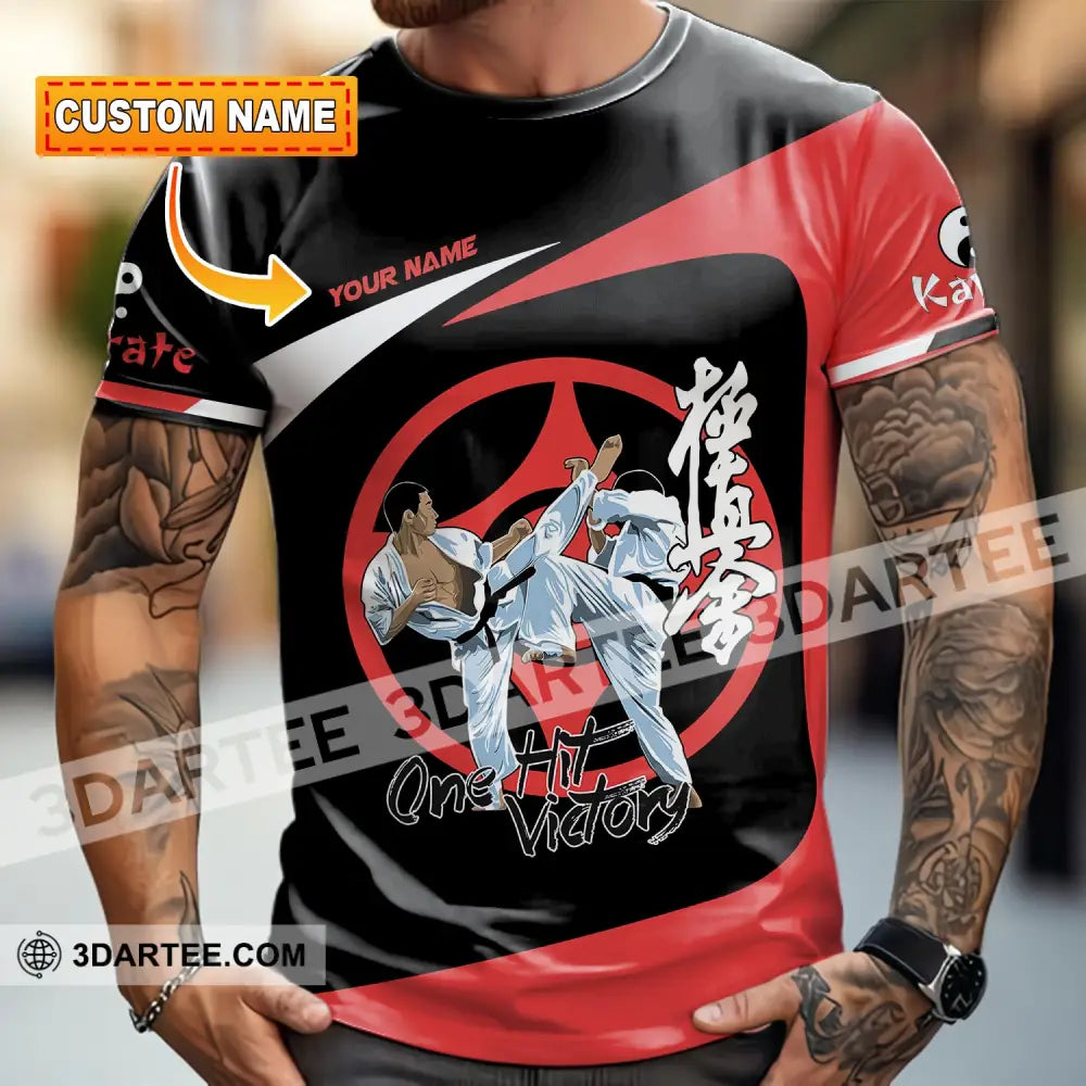 Unisex Shirt - Custom Karate One Hit Victory Shirt T-shirt