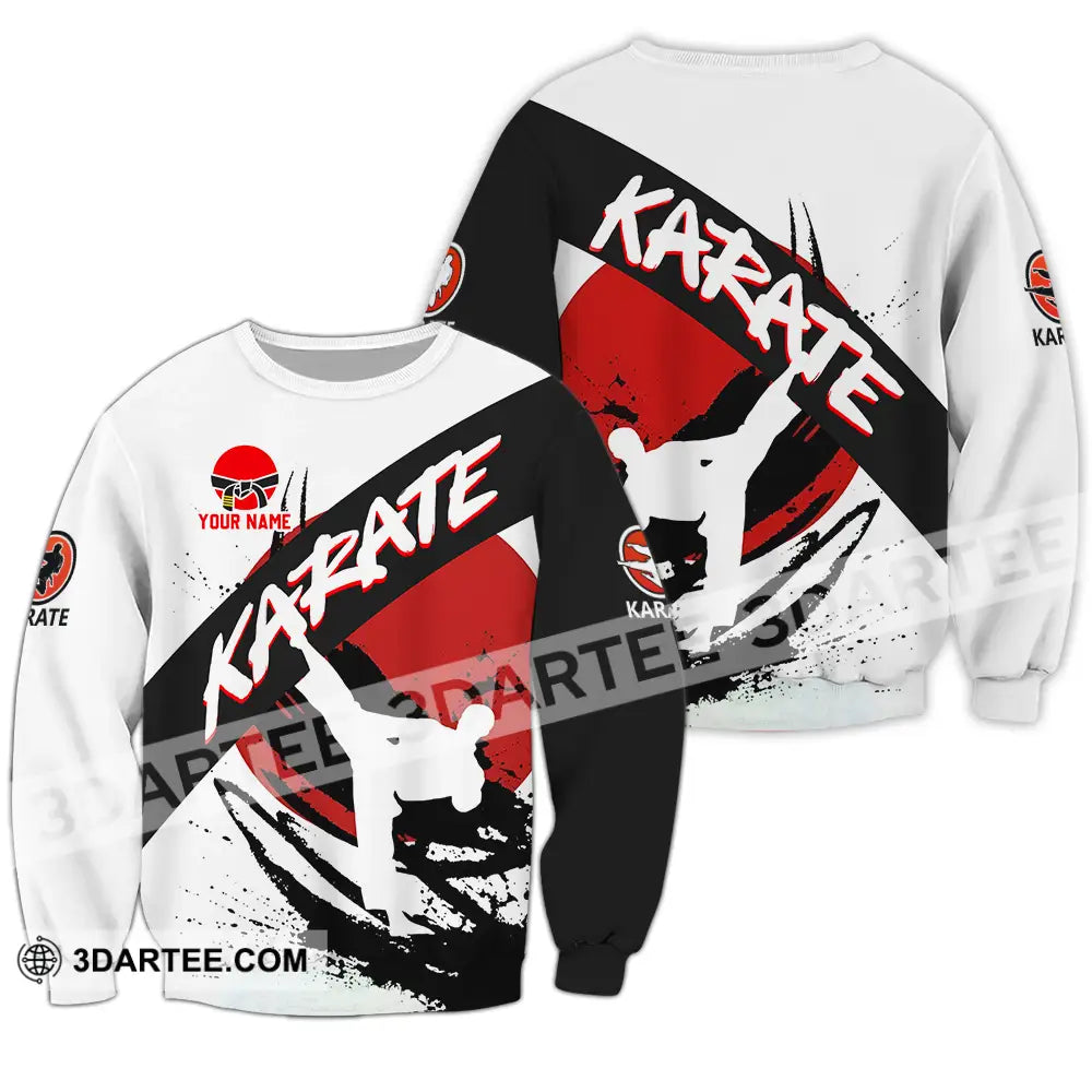 Unisex Shirt - Custom Karate Sport Shirt Long Sleeve / S T-shirt
