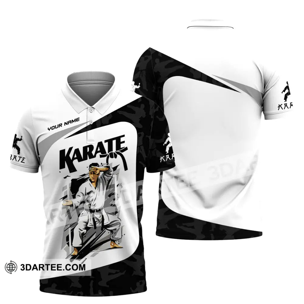 Unisex Shirt - Custom Karate Sport Shirt Polo Shirt / S T-shirt