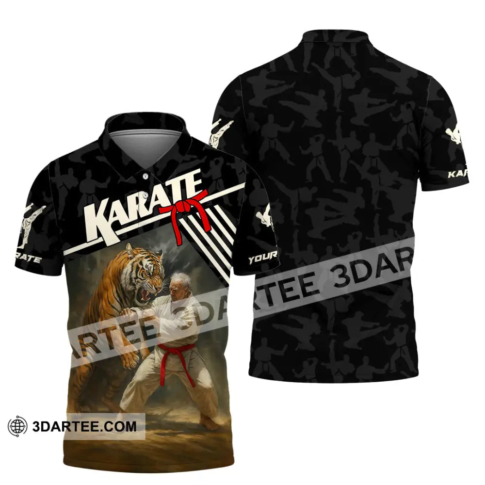 Unisex Shirt - Custom Karate Sport Shirt Polo Shirt / S T-shirt