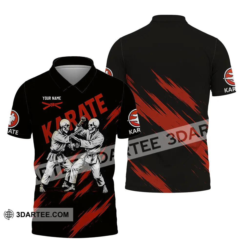 Unisex Shirt - Custom Karate Sport Shirt Polo Shirt / S T-shirt