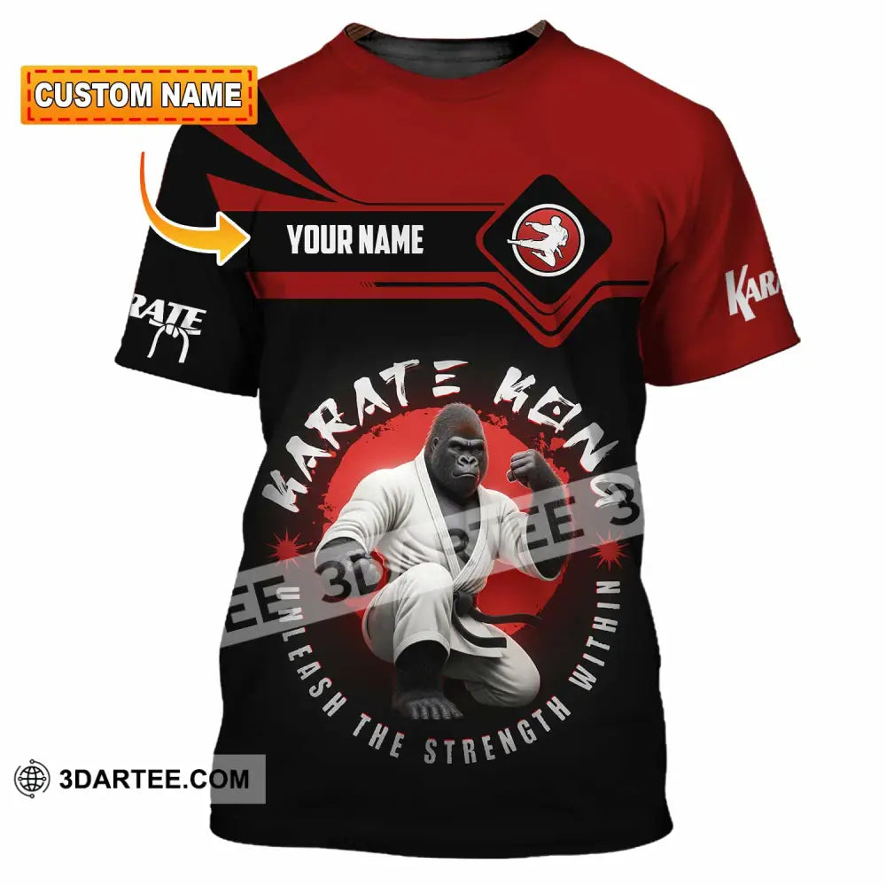 Unisex Shirt Custom Karate Shirt T shirt