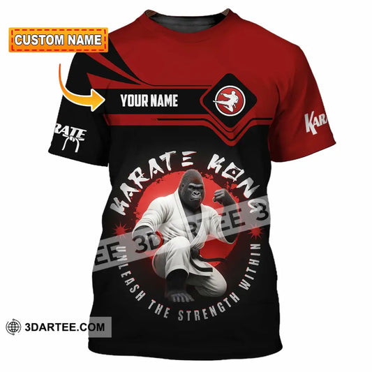 Unisex Shirt Custom Karate Shirt T shirt