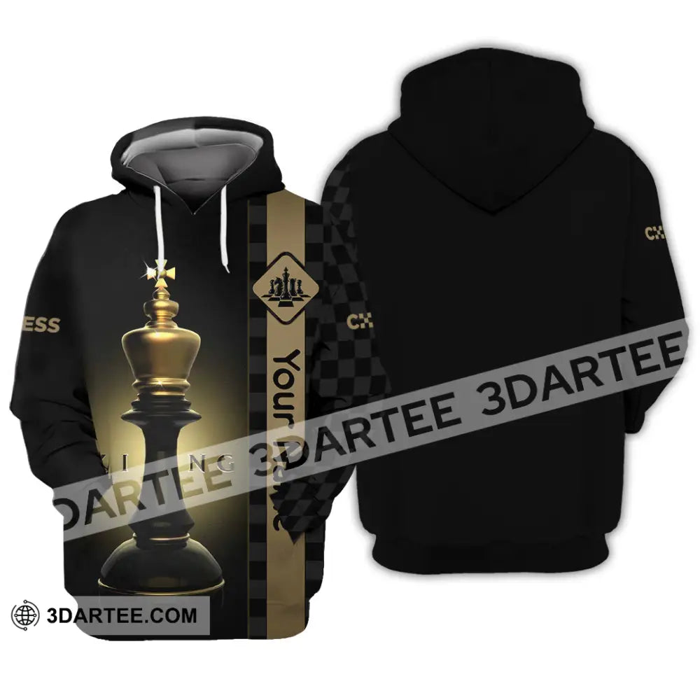 Unisex Shirt - Custom King Of Chess Shirt Hoodie / S T-shirt