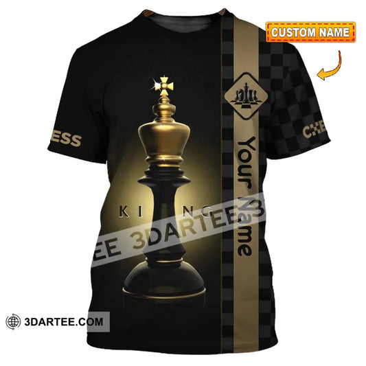 Unisex Shirt - Custom King Of Chess Shirt T-shirt