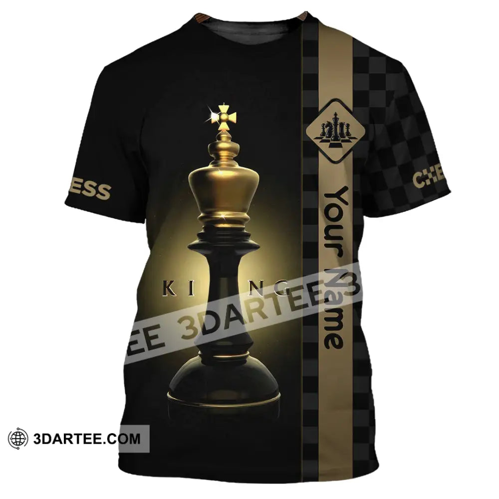 Unisex Shirt - Custom King Of Chess Shirt T-Shirt / S T-shirt