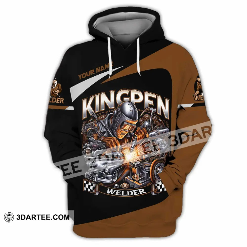 Unisex Shirt - Custom Kingpen Welder Shirt Hoodie / S T-shirt