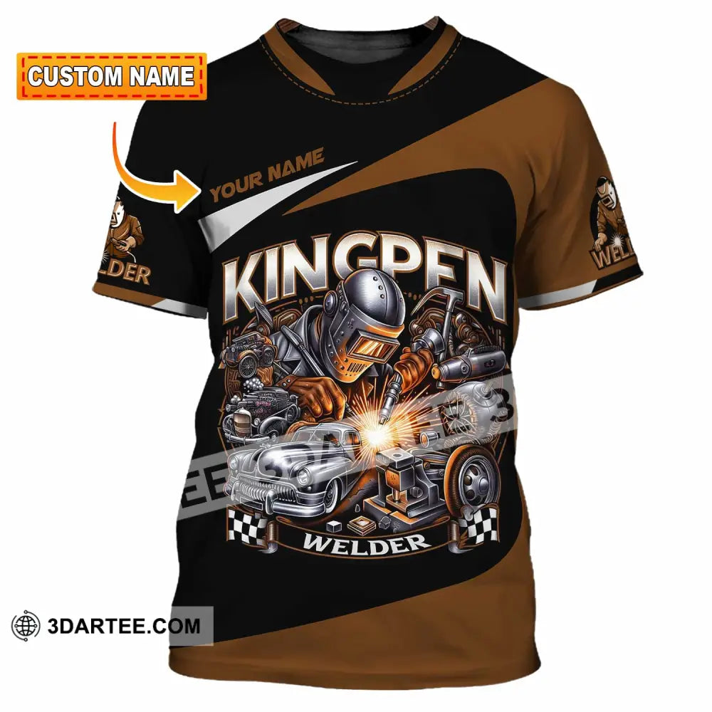 Unisex Shirt - Custom Kingpen Welder Shirt T-shirt