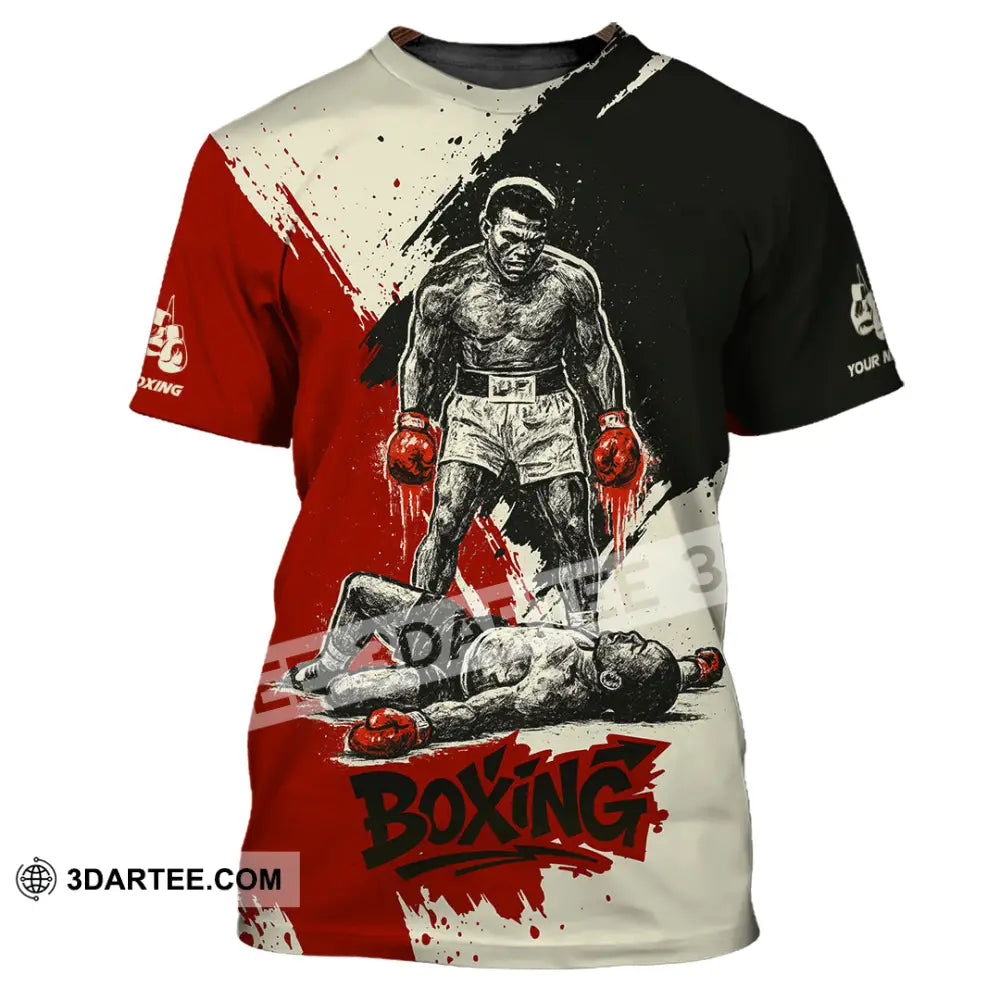 Unisex Shirt - Custom Knock Out Boxing Sport Shirt T-Shirt / S T-shirt