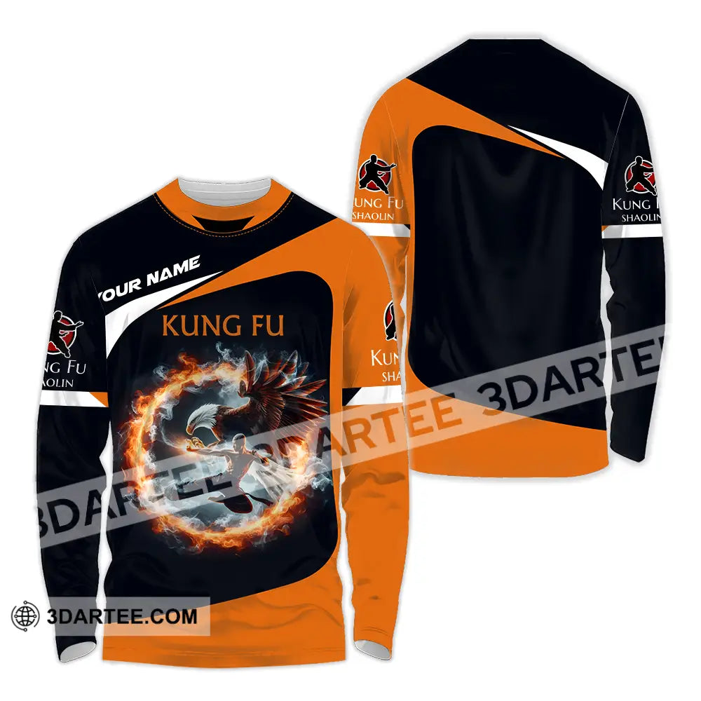 Unisex Shirt - Custom Kung Fu Shirt Long Sleeve Shirt / S T-shirt
