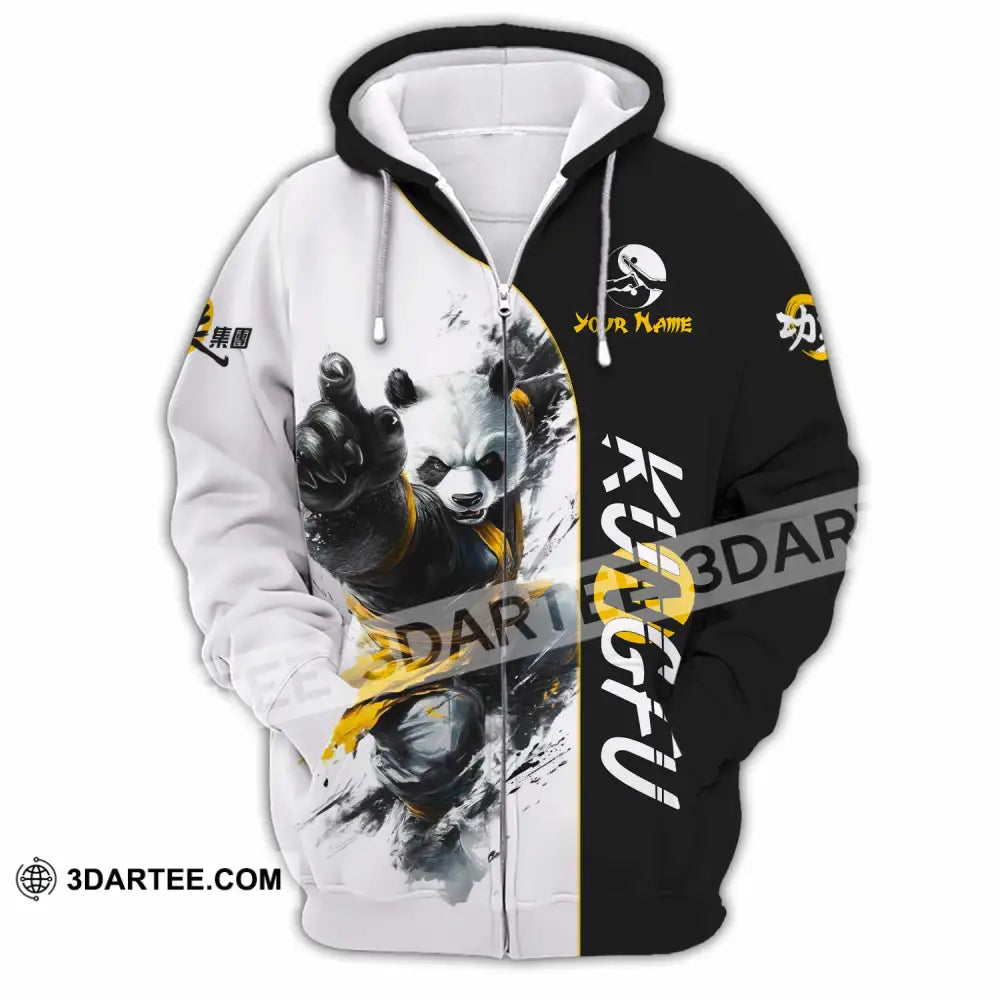 Unisex Shirt - Custom Kungfu Shirt Zipper Hoodie / S T-shirt