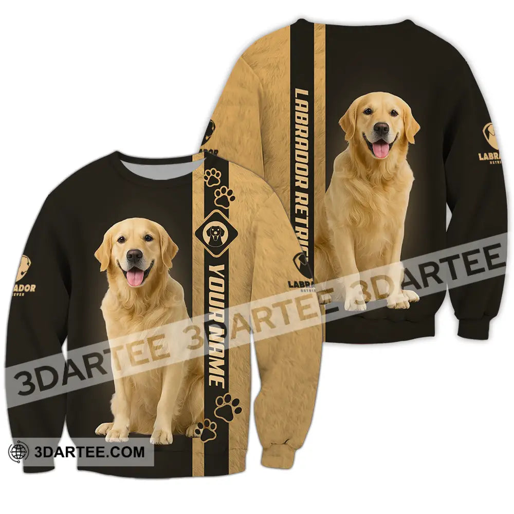 Unisex Shirt - Custom Labrador Retriever Shirt Long Sleeve / S T-shirt