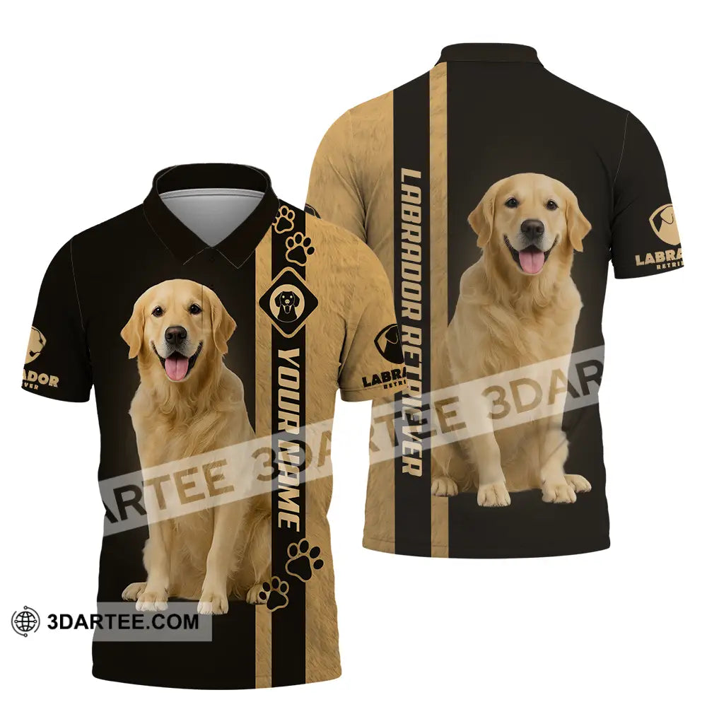 Unisex Shirt - Custom Labrador Retriever Shirt Polo Shirt / S T-shirt