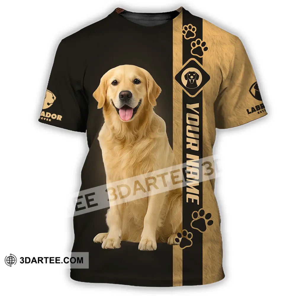 Unisex Shirt - Custom Labrador Retriever Shirt T-Shirt / S T-shirt