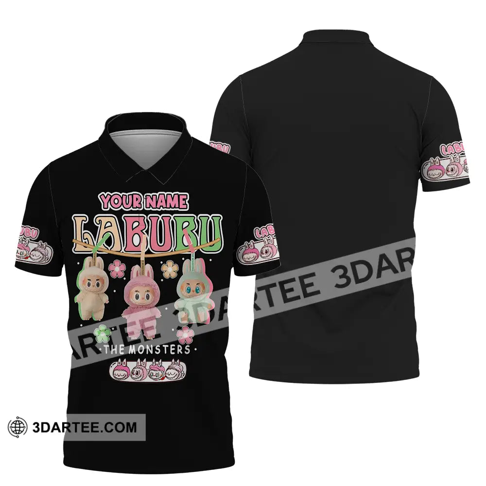 Unisex Shirt - Custom Labubu The Monsters Cute Shirt Cute Collectible Gift Polo Shirt / S T-shirt