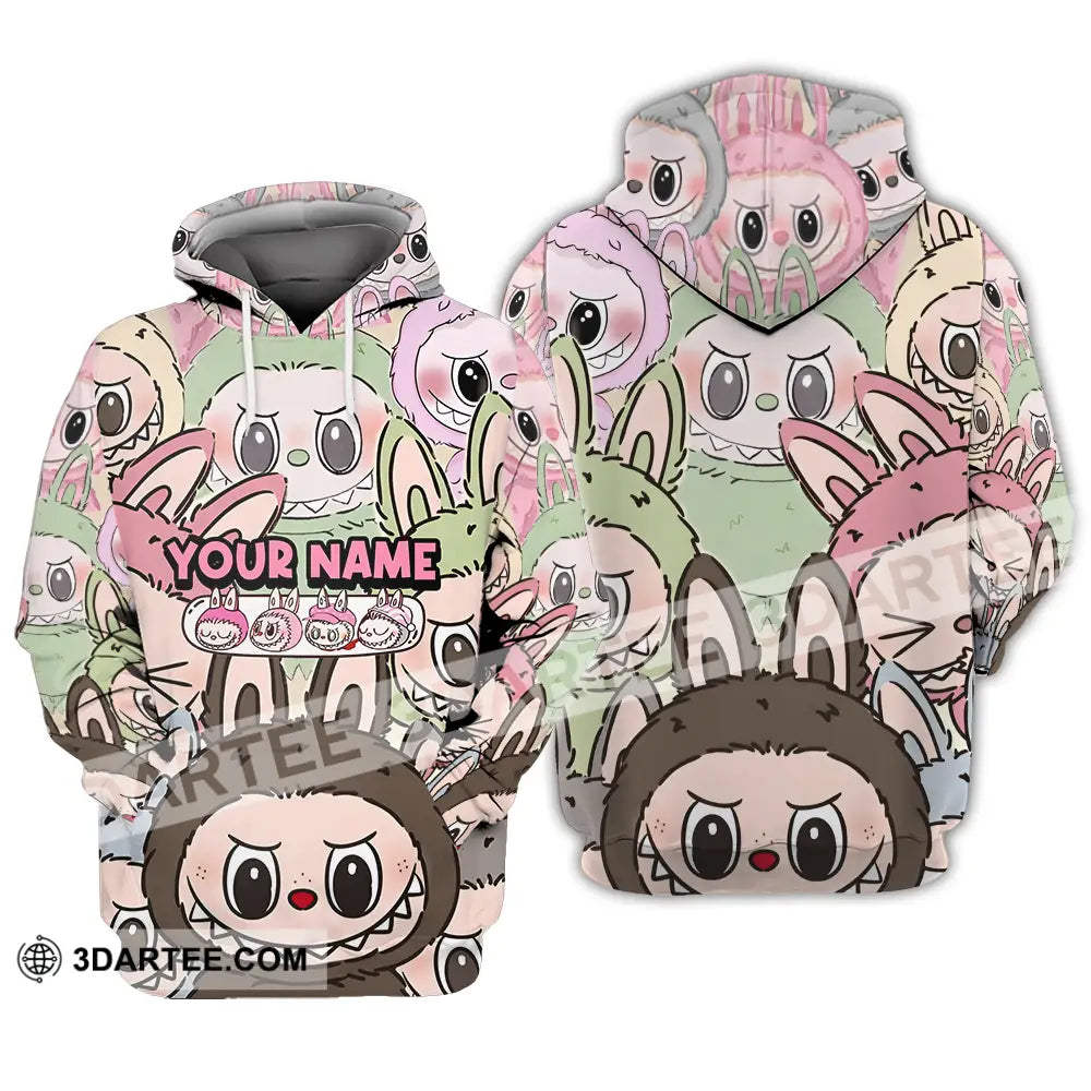 Unisex Shirt - Custom Labubu The Monsters Light Shirt Cute Collectible Gift Hoodie / S T-shirt