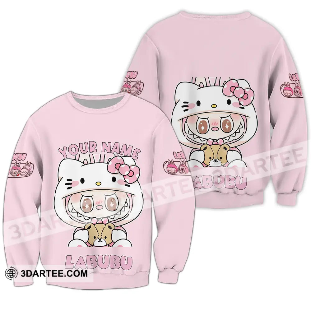Unisex Shirt - Custom Labubu The Monsters Light Shirt Cute Collectible Gift Long Sleeve / S T-shirt