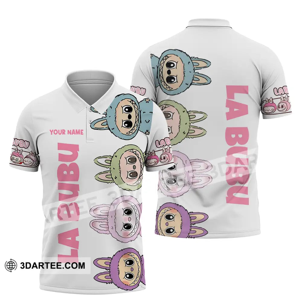 Unisex Shirt - Custom Labubu The Monsters Light Shirt Cute Collectible Gift Polo Shirt / S T-shirt