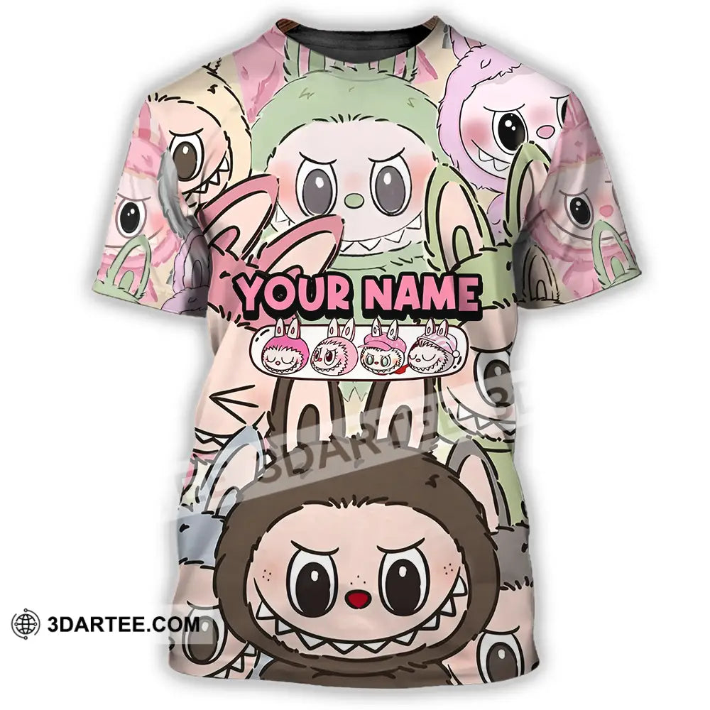 Unisex Shirt - Custom Labubu The Monsters Light Shirt Cute Collectible Gift T-Shirt / S T-shirt