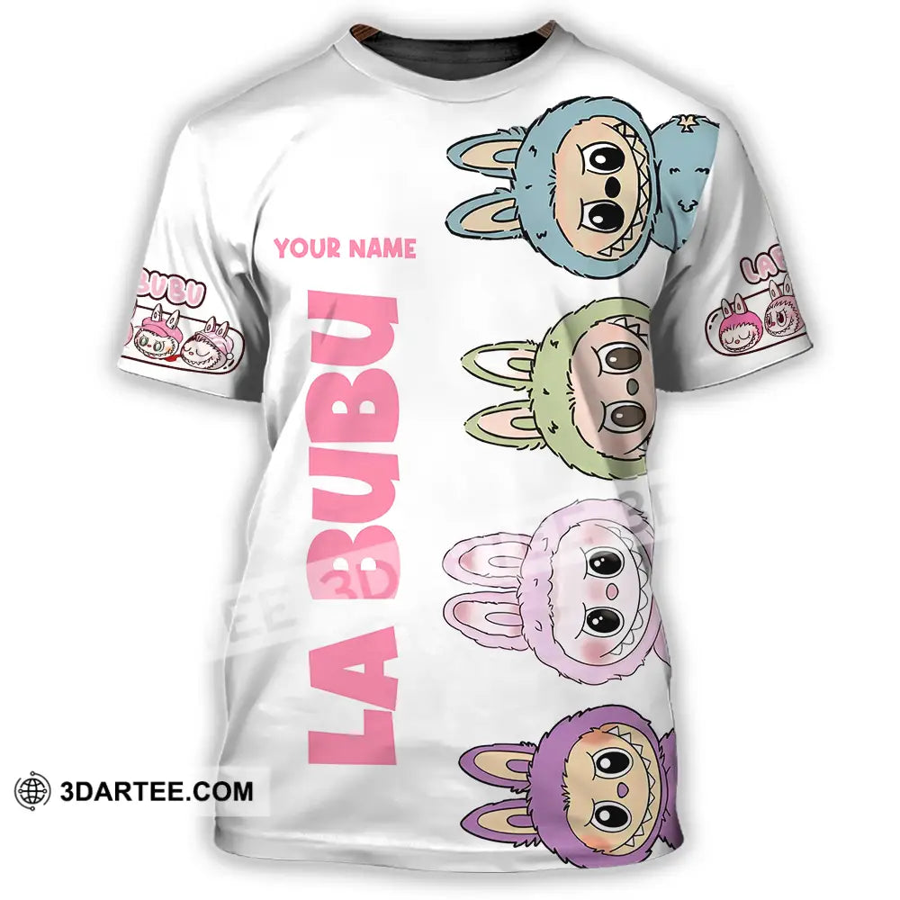 Unisex Shirt - Custom Labubu The Monsters Light Shirt Cute Collectible Gift T-Shirt / S T-shirt