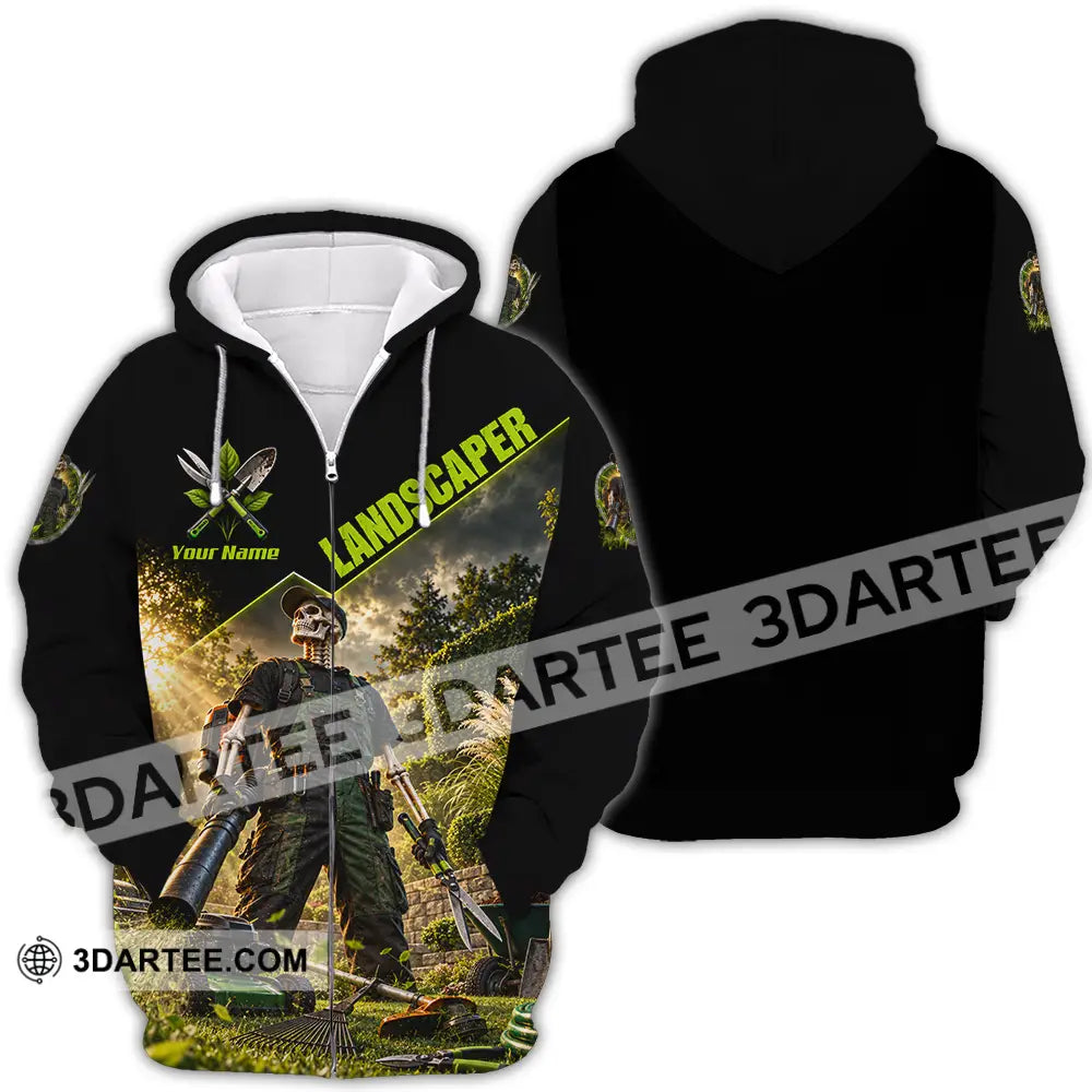 Unisex Shirt - Custom Landscape Shirt - Zipper Hoodie / S - T-shirt