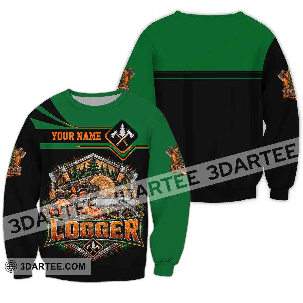 Unisex Shirt - Custom Logger Shirt - Long Sleeve / S - T-shirt
