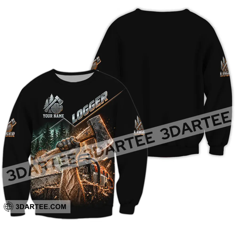 Unisex Shirt - Custom Logger Shirt - Long Sleeve / S - T-shirt