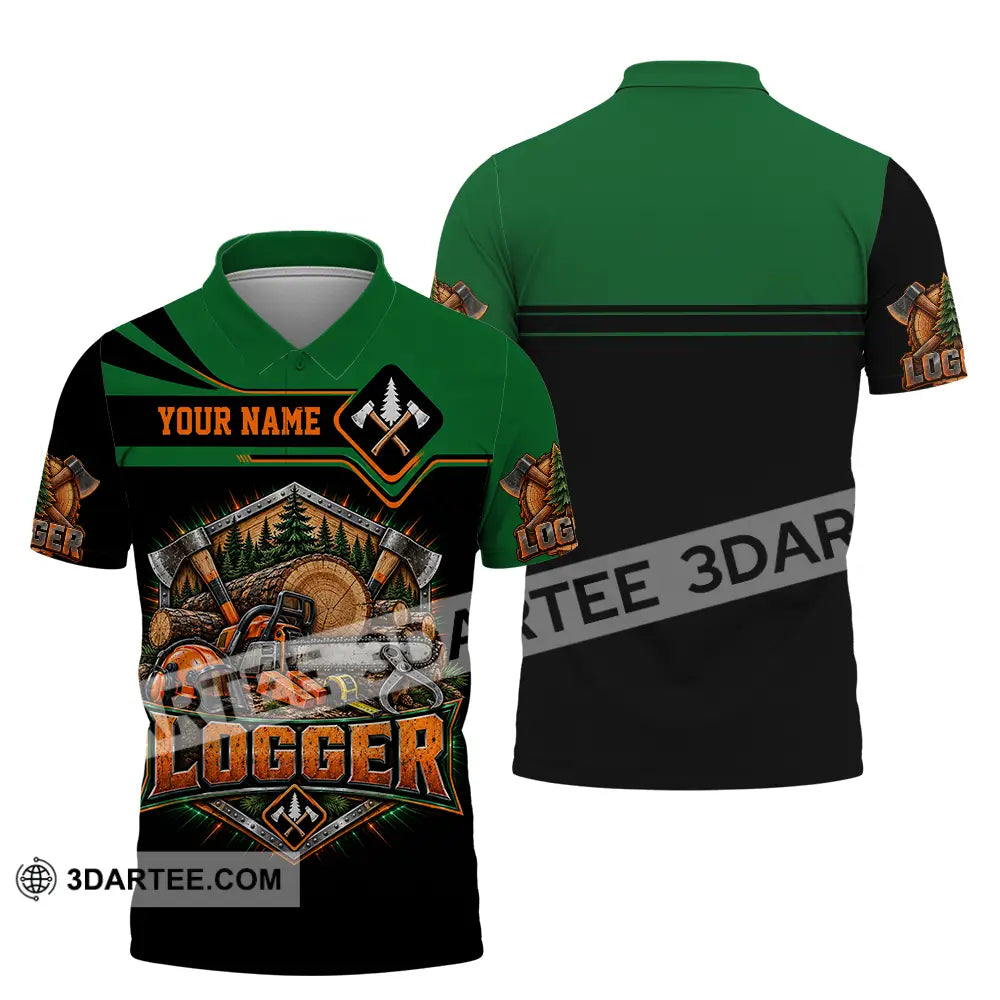 Unisex Shirt - Custom Logger Shirt - Polo Shirt / S - T-shirt