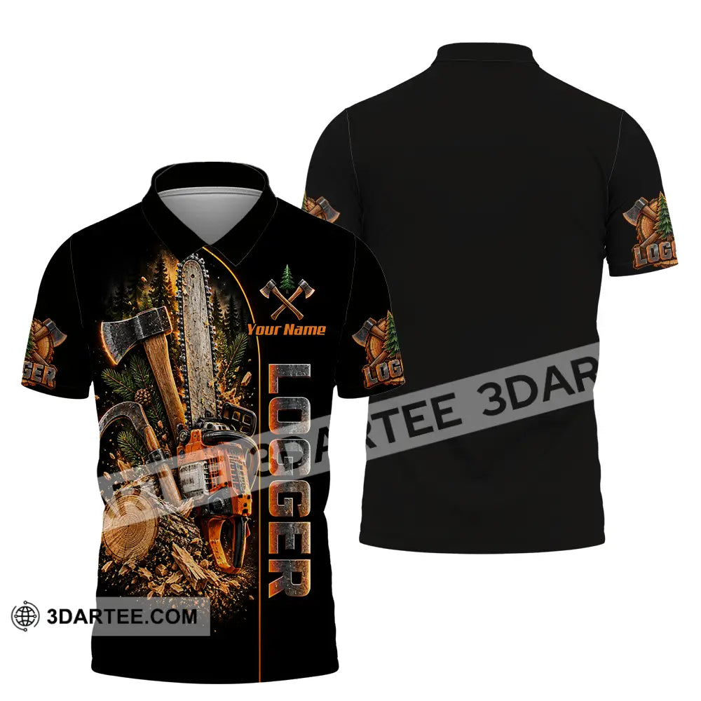 Unisex Shirt - Custom Logger Shirt - Polo Shirt / S - T-shirt