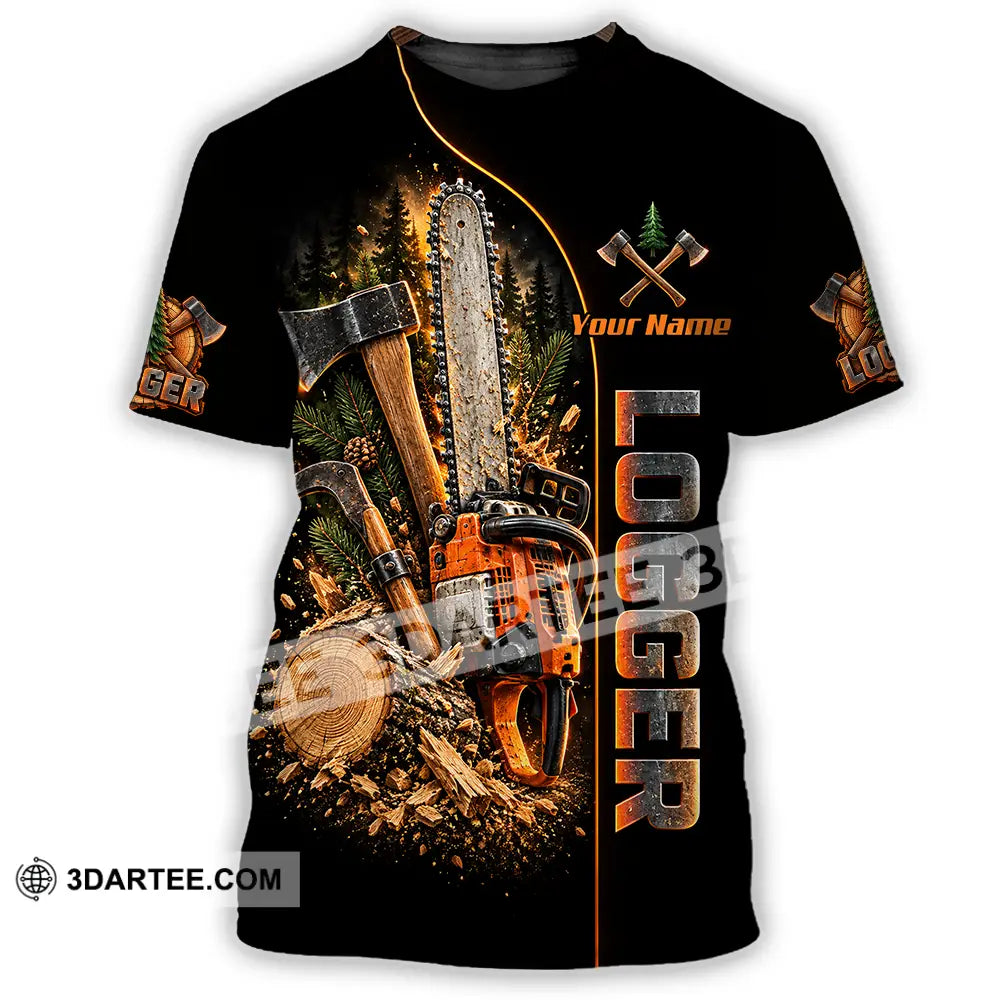 Unisex Shirt - Custom Logger Shirt - T-Shirt / S - T-shirt