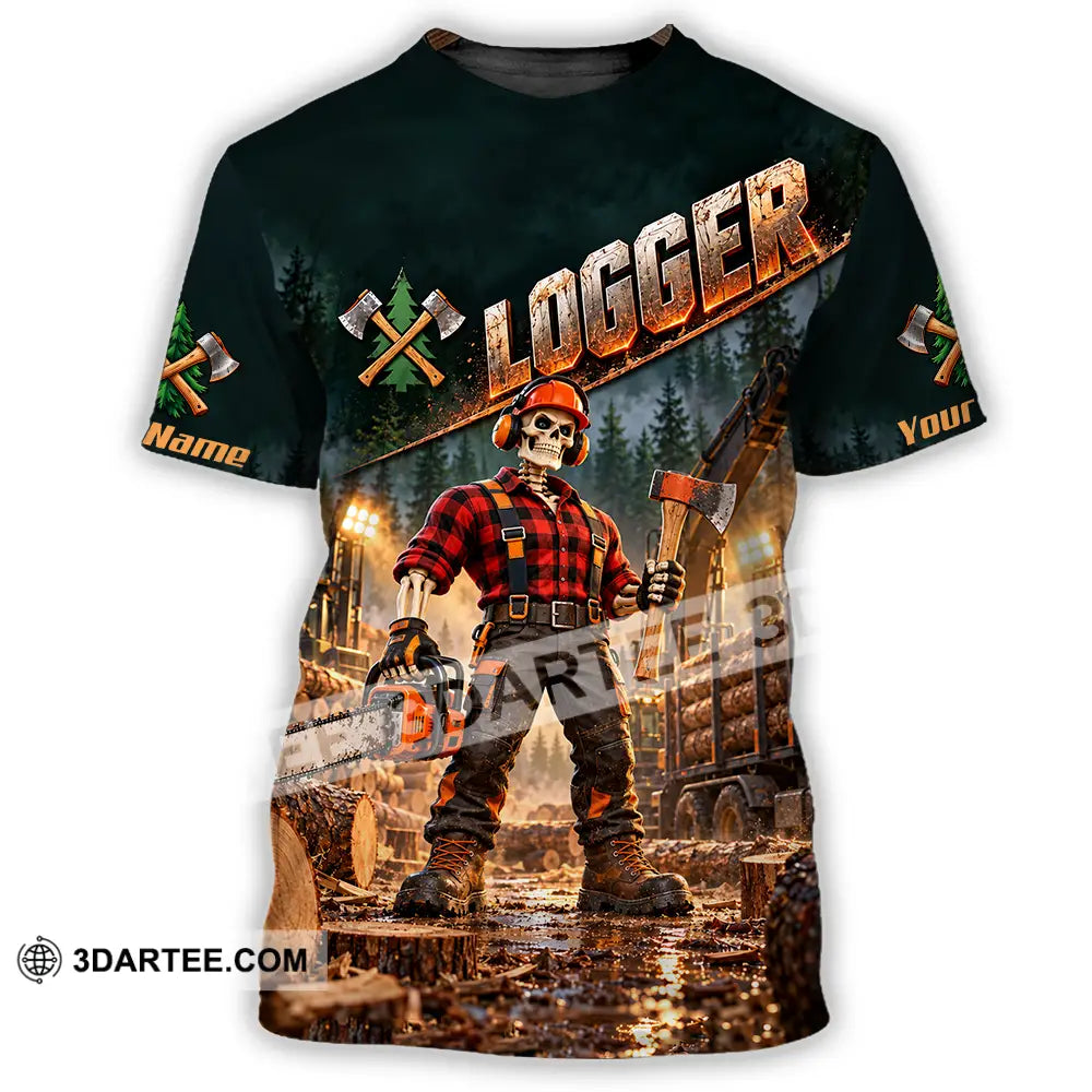 Unisex Shirt - Custom Logger Shirt - T-Shirt / S - T-shirt
