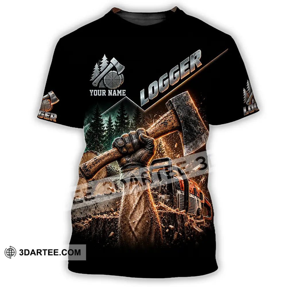 Unisex Shirt - Custom Logger Shirt - T-Shirt / S - T-shirt